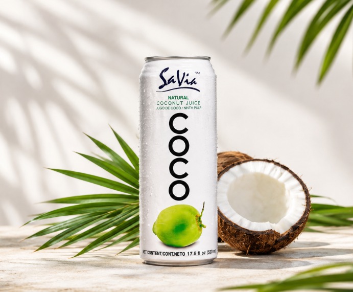 Coconut Water (17.5 oz) — Drinks by Ms. Patty Empanadas, Nassau